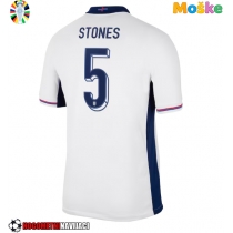 Moške Nogometnih dresov Anglija John Stones #5 Domači EP 2024 Kratki rokavi